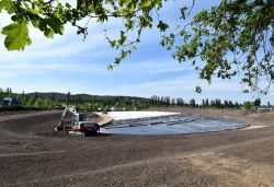 In wenigen Tagen ist die Springarena fertig - Foto: Beelitz